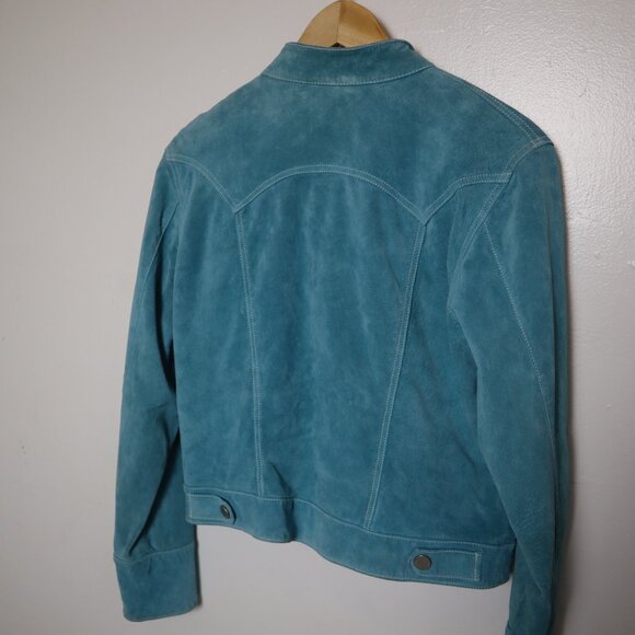 Danier Suede Leather Jacket - Picture 6 of 16
